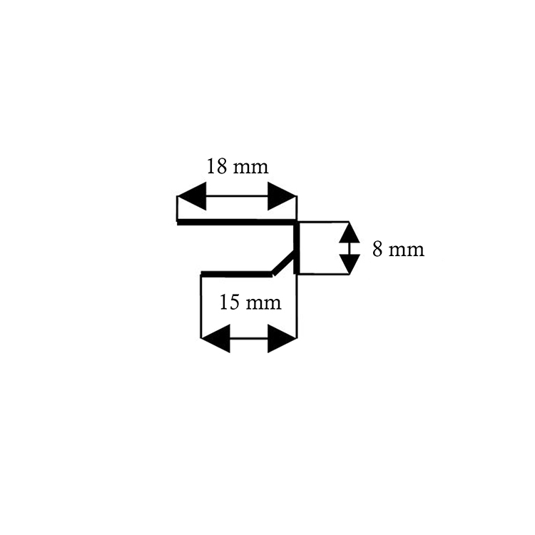 záró profil polikarbonát lemezhez